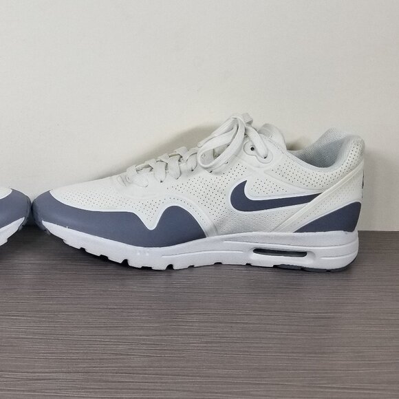 Nike Air Max 1 Ultra Moire, White/Gray, Womens Size 8.5 Left / Size 8 Right - Picture 8 of 16